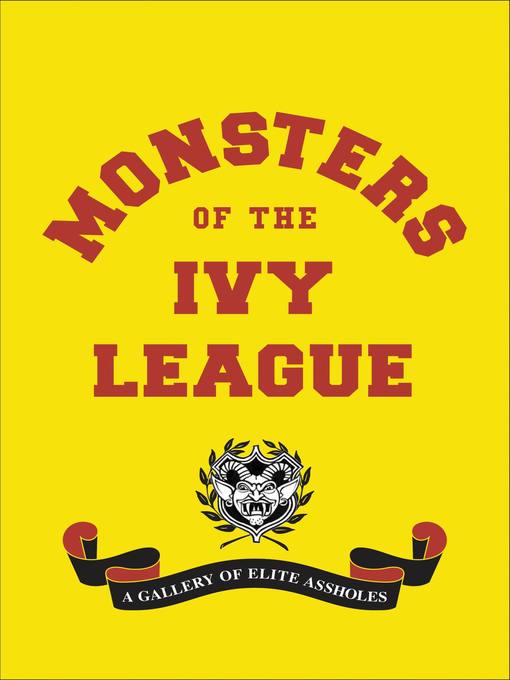 Title details for Monsters of the Ivy League by Randy Jones - Available